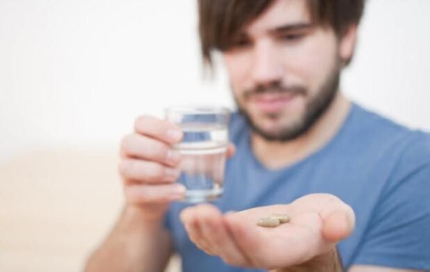 Drugs for drug treatment of prostatitis
